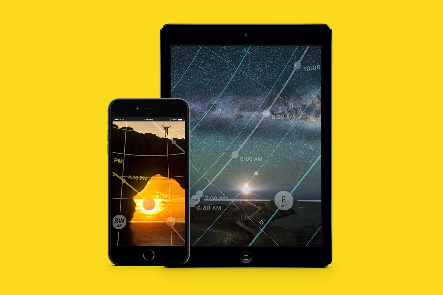 PhotoPills kan användas på både surfplatta och mobil